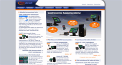 Desktop Screenshot of posdirect.de